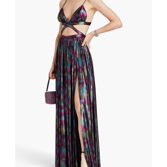 RETROFÊTE
Jett cutout lamé maxi dress - Picture 3 of 7